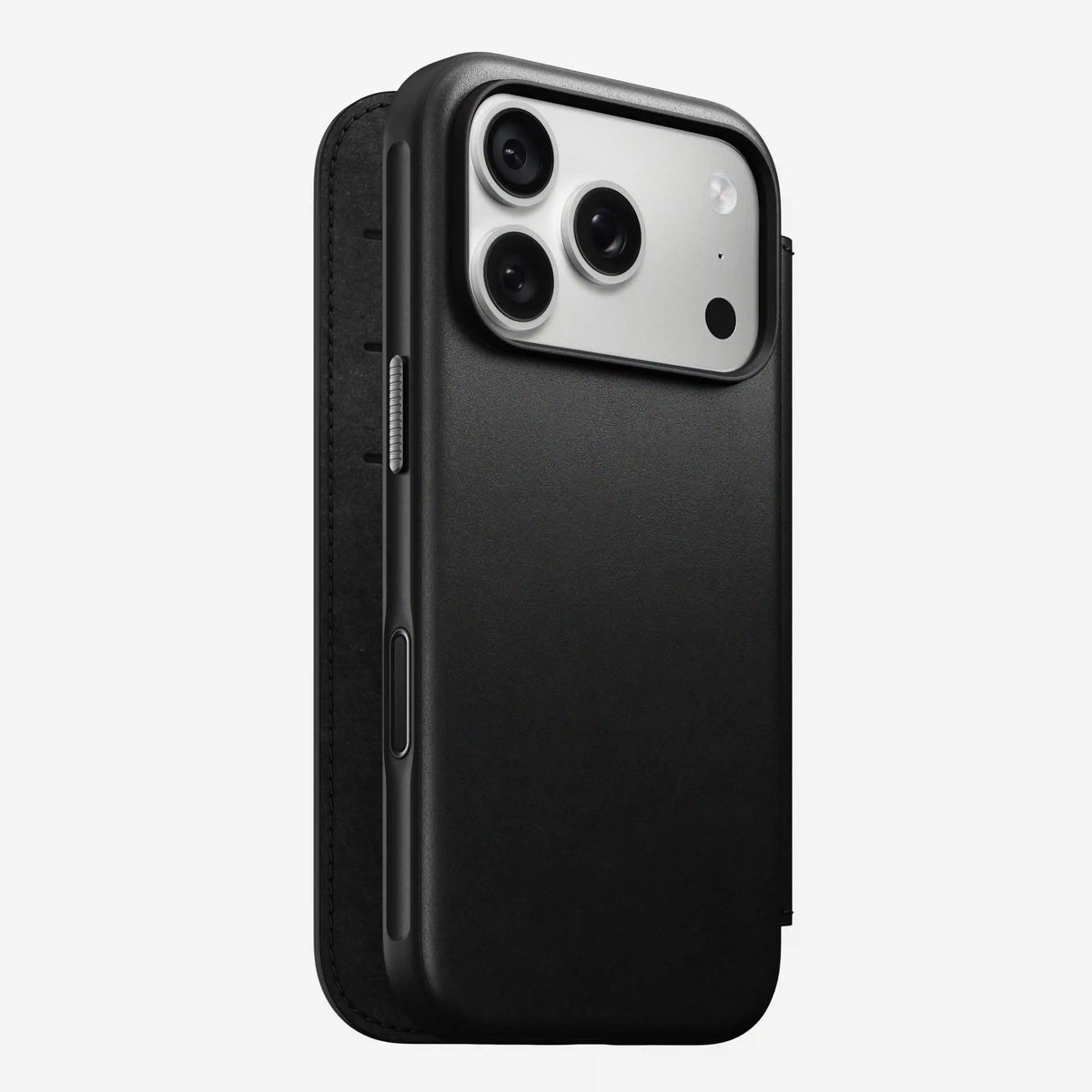 Modern Leather Folio - iPhone 18 Pro | Black | Camino Leather