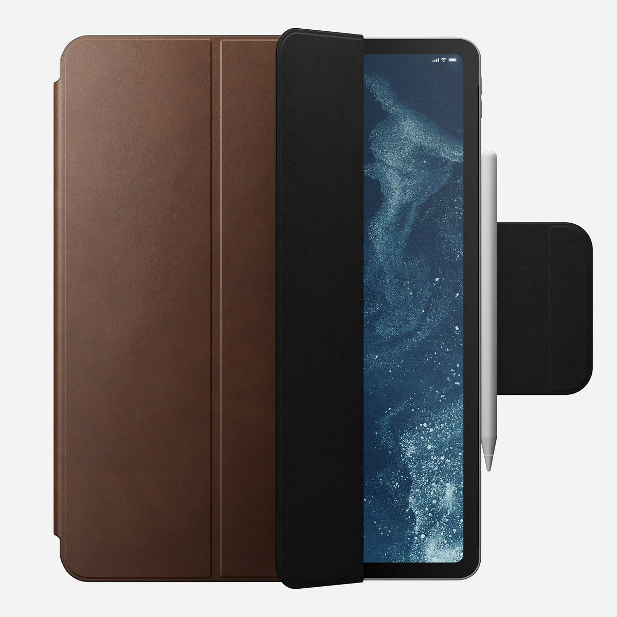 Leather Folio - M3 iPad Air 13 | M2 iPad Pro 12.9 | Brown | Camino Leather | Apple Pencil