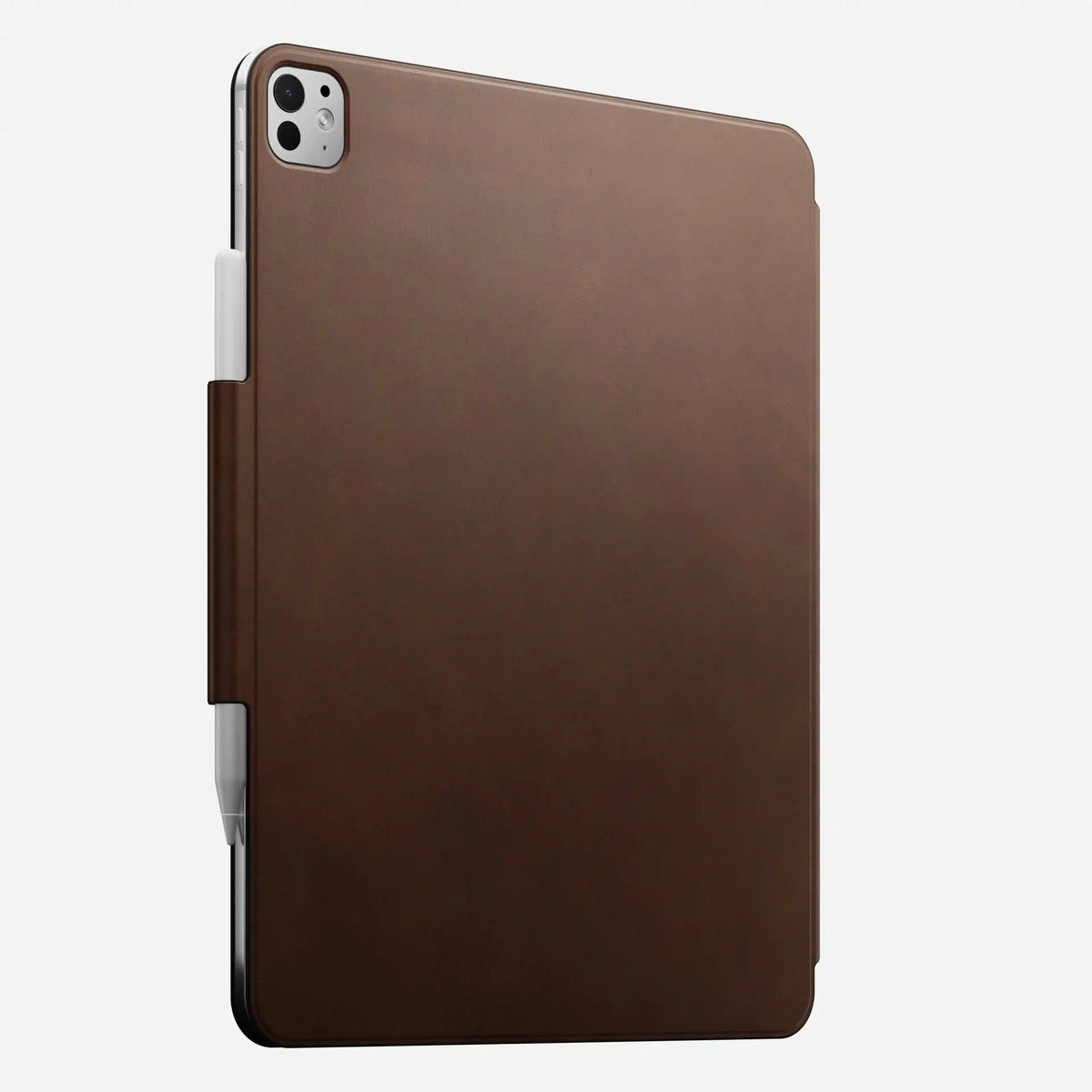 Leather Folio - M4 & M5 iPad 13 inch | Brown | Camino Leather | Apple Pencil