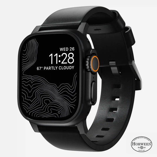 Modern Band - 46mm/49mm | Black Hardware | Black | Horween