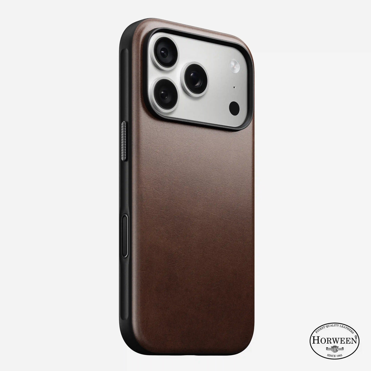 Modern Leather Case - iPhone 18 Pro | Rustic Brown | Horween