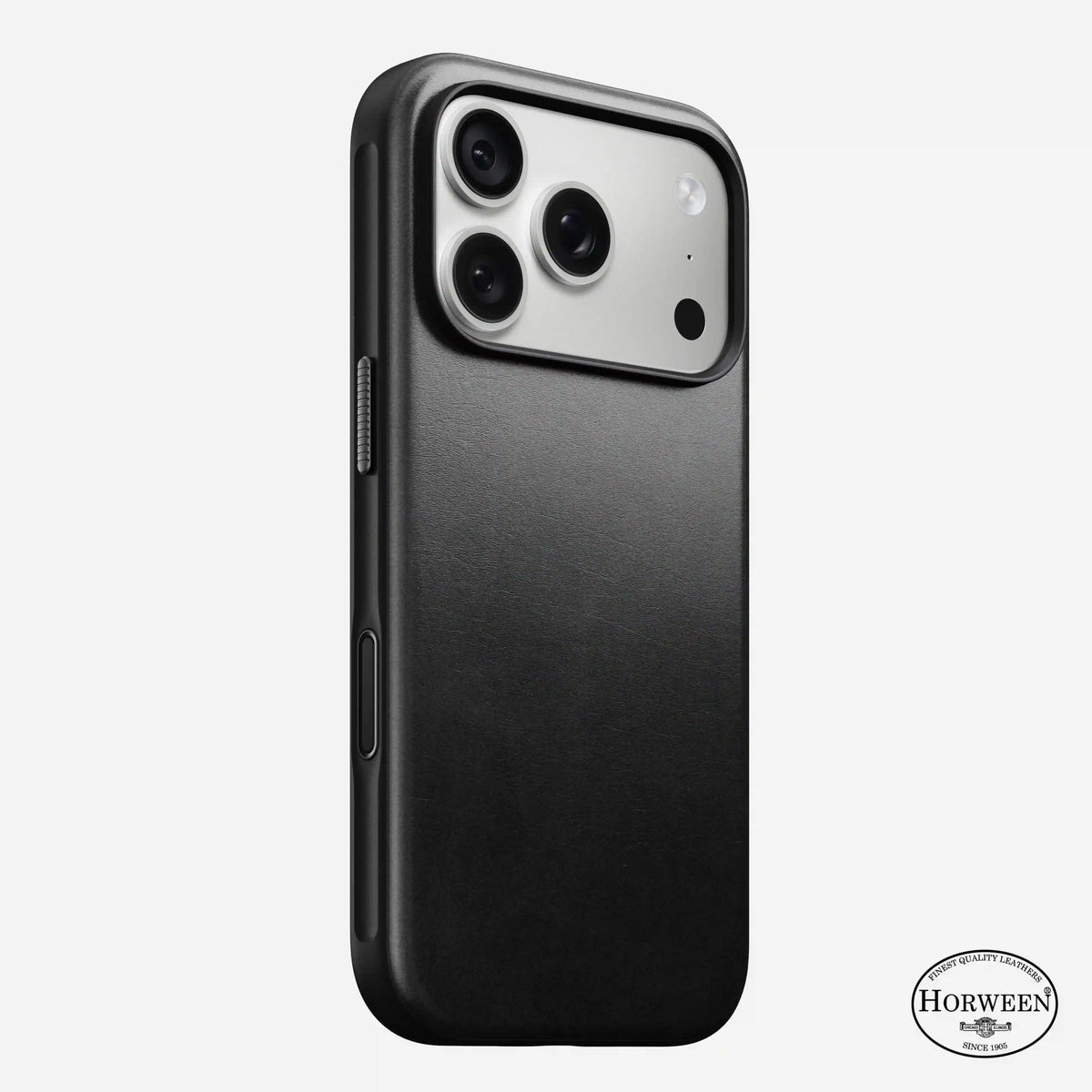 Modern Leather Case - iPhone 18 Pro | Black | Horween