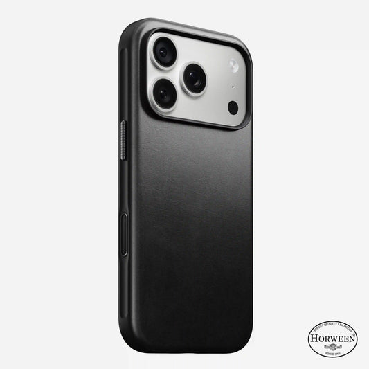 Modern Leather Case - iPhone 18 Pro | Black | Horween