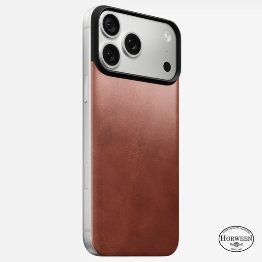 Magnetic Leather Back - iPhone 18 Pro Max | Olde Dublin | Horween | MagSafe