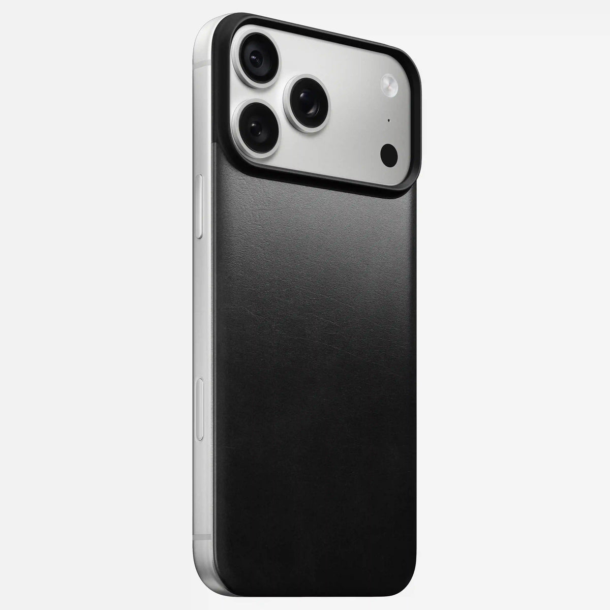 Magnetic Leather Back - iPhone 18 Pro Max | Black | Horween | MagSafe