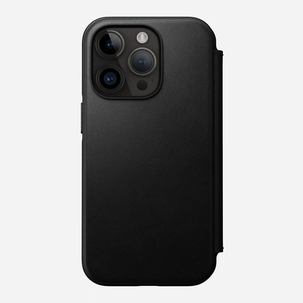 Modern Leather Folio - iPhone 14 Pro | Black | Camino Leather