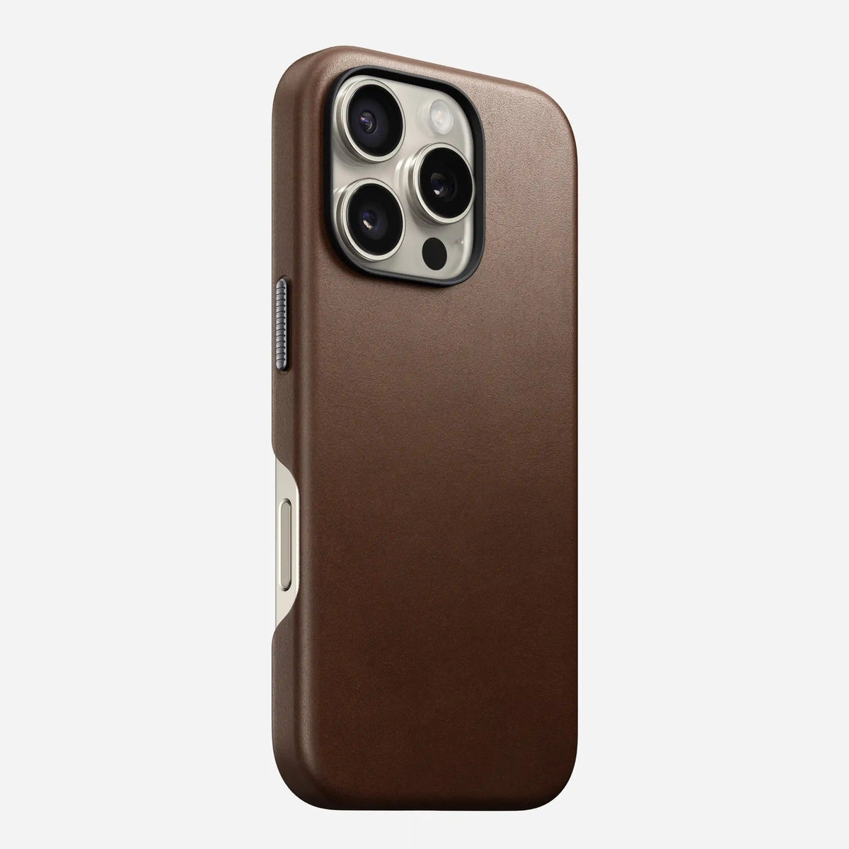 Traditional Leather Case - iPhone 16 Pro | Brown | Camino Leather