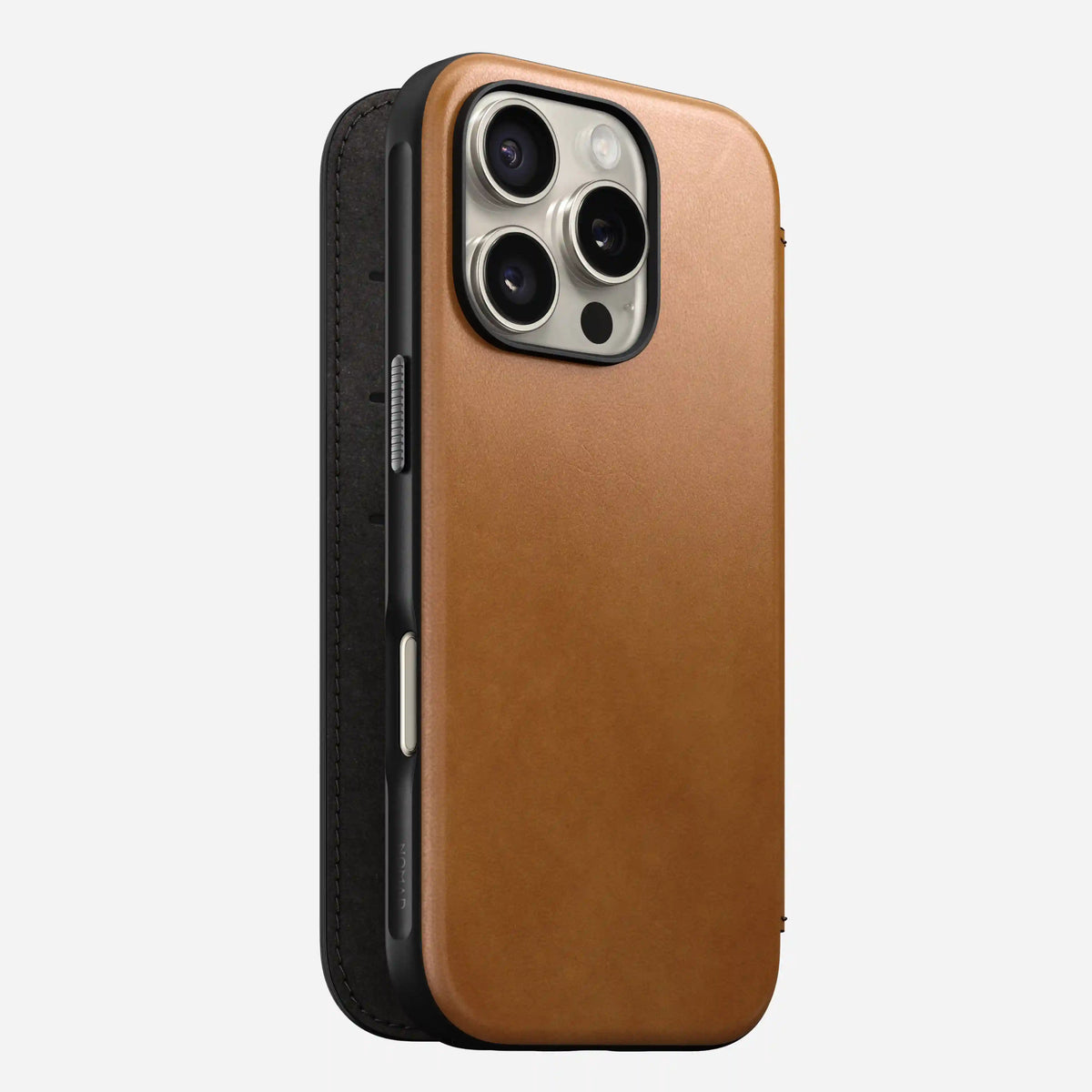 Modern Leather Folio - iPhone 16 Pro | English Tan | Camino Leather