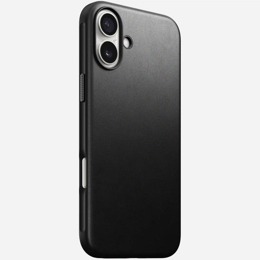 Modern Leather Case - iPhone 16 Plus | Black | Camino Leather