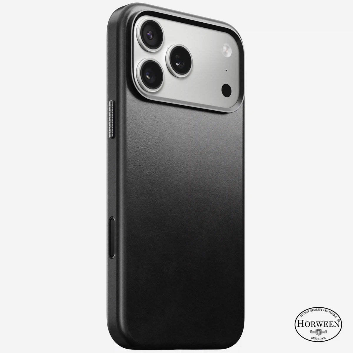 Traditional Leather Case - iPhone 17 Pro Max | Black | Horween