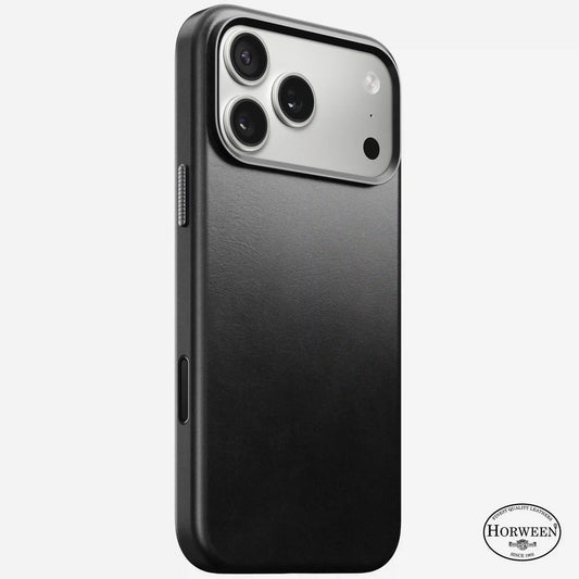 Traditional Leather Case - iPhone 17 Pro Max | Black | Horween