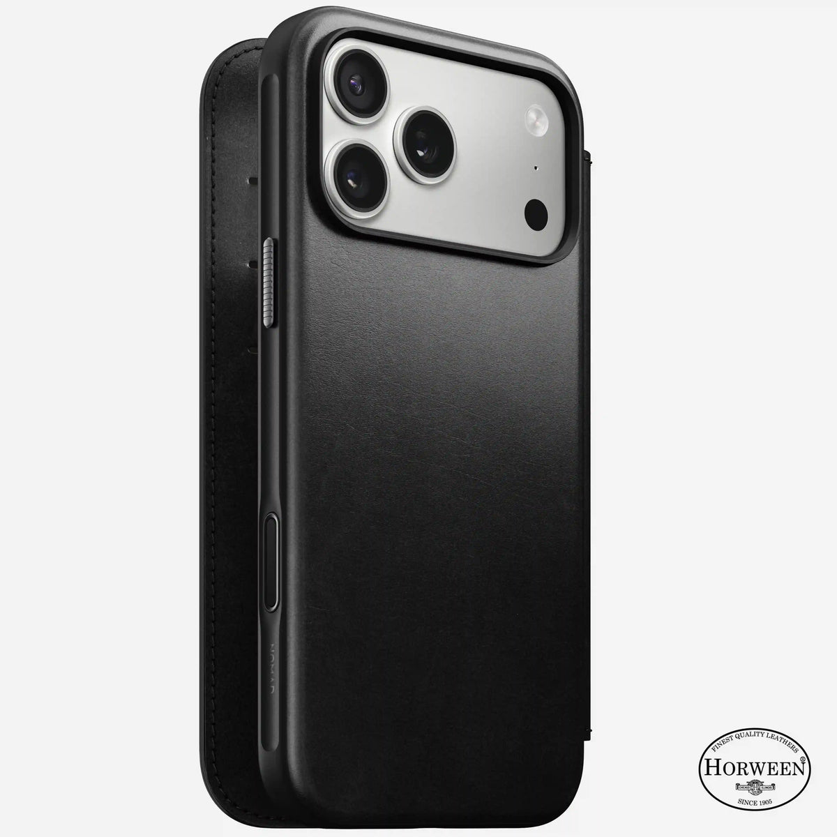 Modern Leather Folio - iPhone 17 Pro Max | Black | Horween