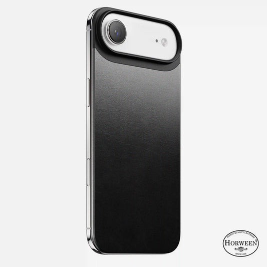 Magnetic Leather Back - iPhone Air | Black | Horween | MagSafe