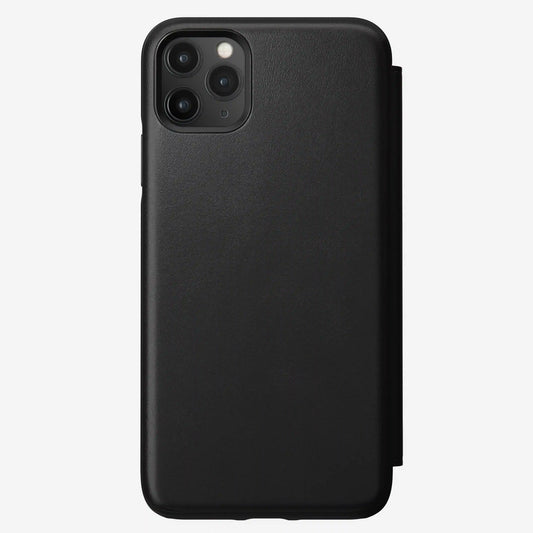 Modern Leather Folio - iPhone 11 Pro Max | Black | Horween