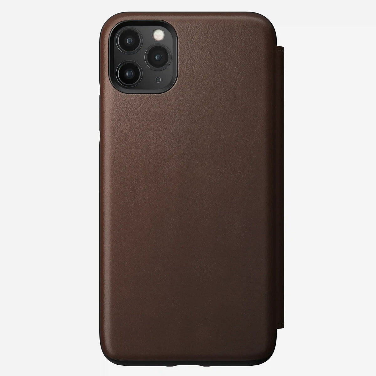 Modern Leather Tri-Folio - iPhone 11 Pro Max | Rustic Brown | Horween