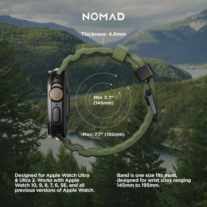 Rocky Point Band - 46mm/49mm | Storm | Natural Hardware