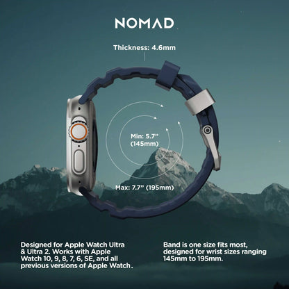 Rocky Point Band - 46mm/49mm | Storm | Natural Hardware