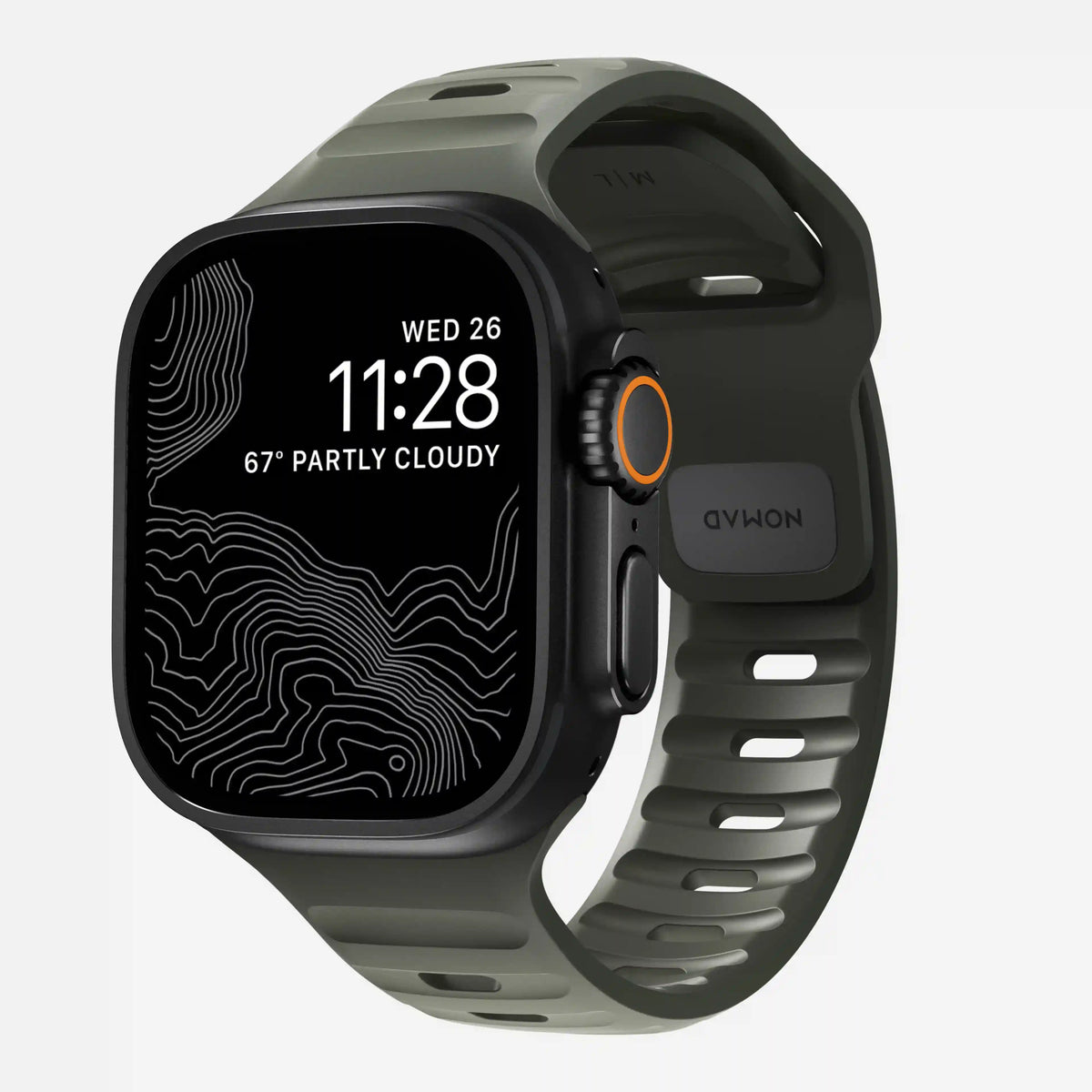 Sport Band - 46mm/49mm | Ash Green